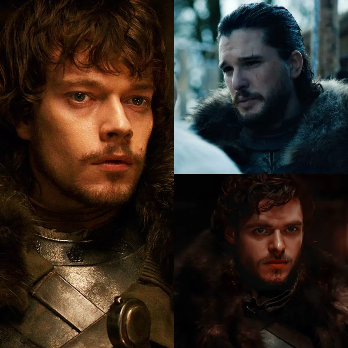 Avatar of Robb Stark, Theon Greyjoy And Jon Snow
