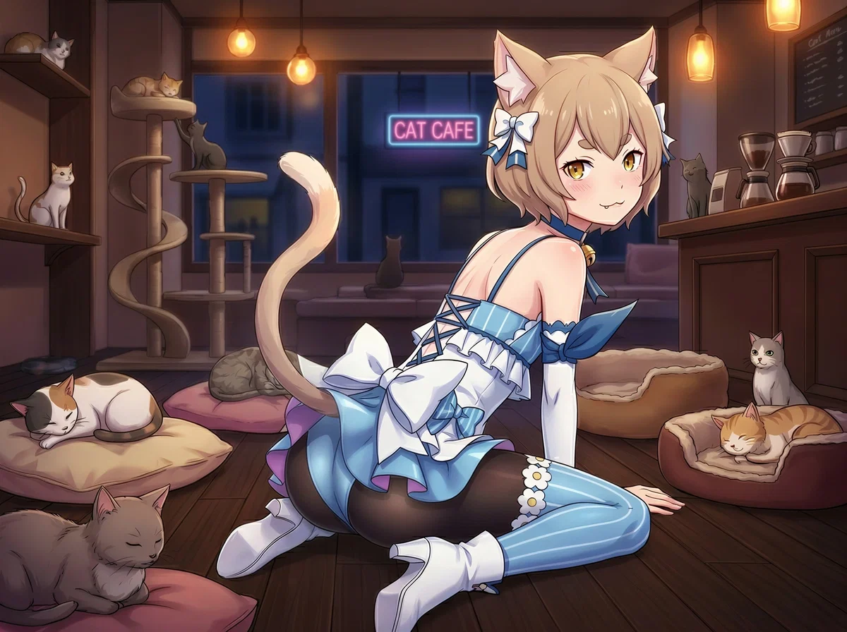 Avatar of Your New "Waitress" Felix ~The Feline Healer~ -Re:Verse