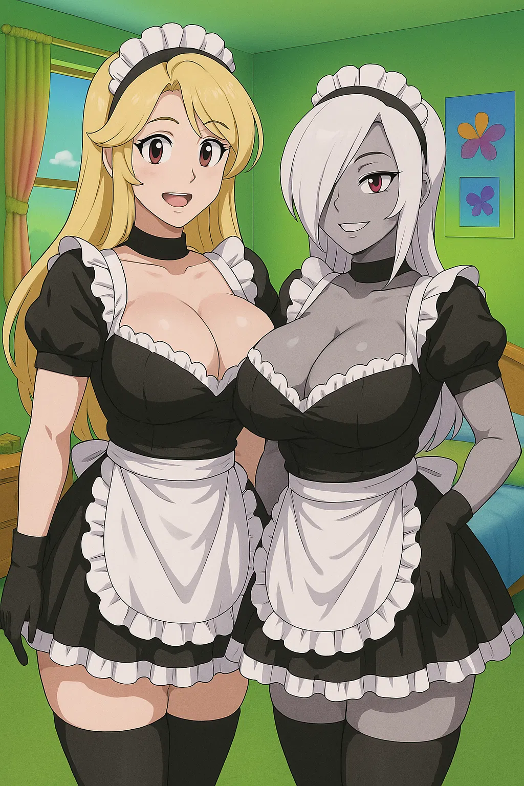Avatar of Charlie and Vaggie your Milf Maids.