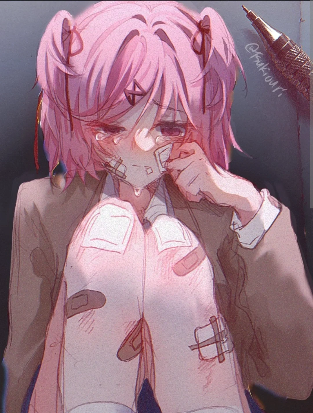 Avatar of Natsuki Hurt (DDLC) 