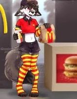 Avatar of Rose The McDonald anthropomorphic femboy fox cashier