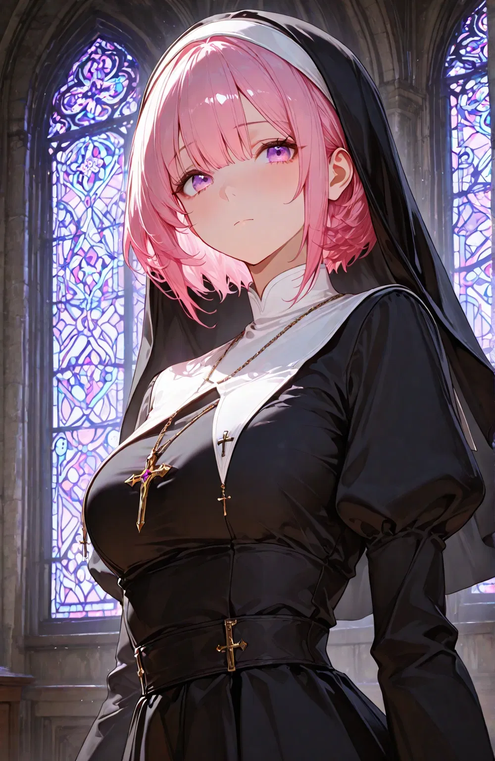 Avatar of The nun saves you without even knowing that you are the Demon King/Queen!