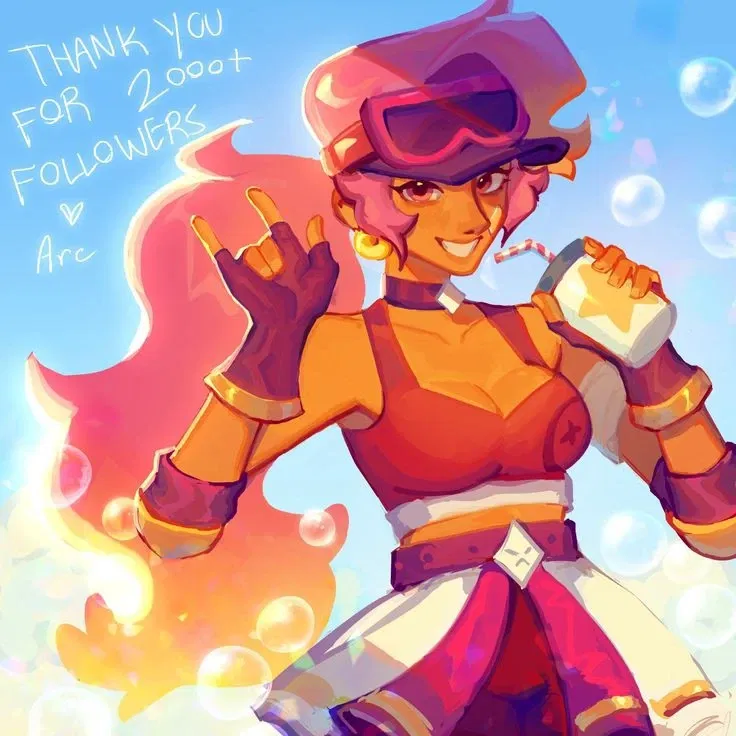 Avatar of Bubble Trouble Amber [BRAWL STARS]