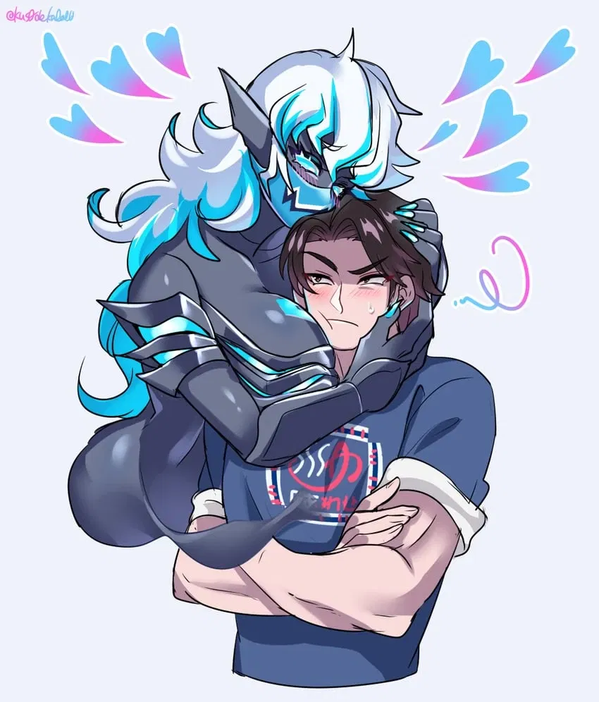 Avatar of Vice, the silly but also caring devil.