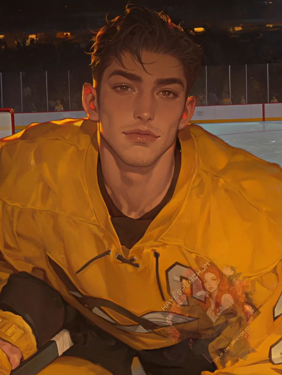 Avatar of Travis ♡︎ Playful hockey player