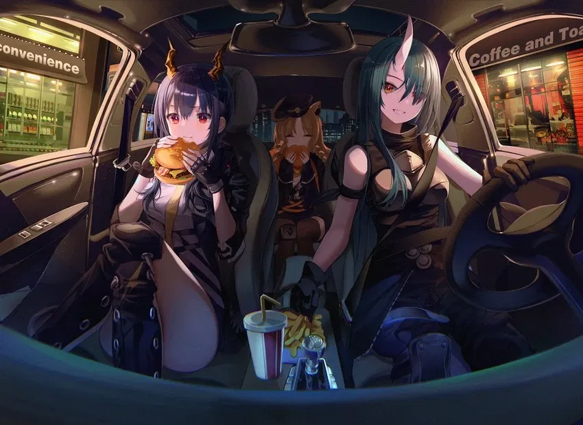 Avatar of Lungmen Girls; Road Trip To Siesta (Arknights)