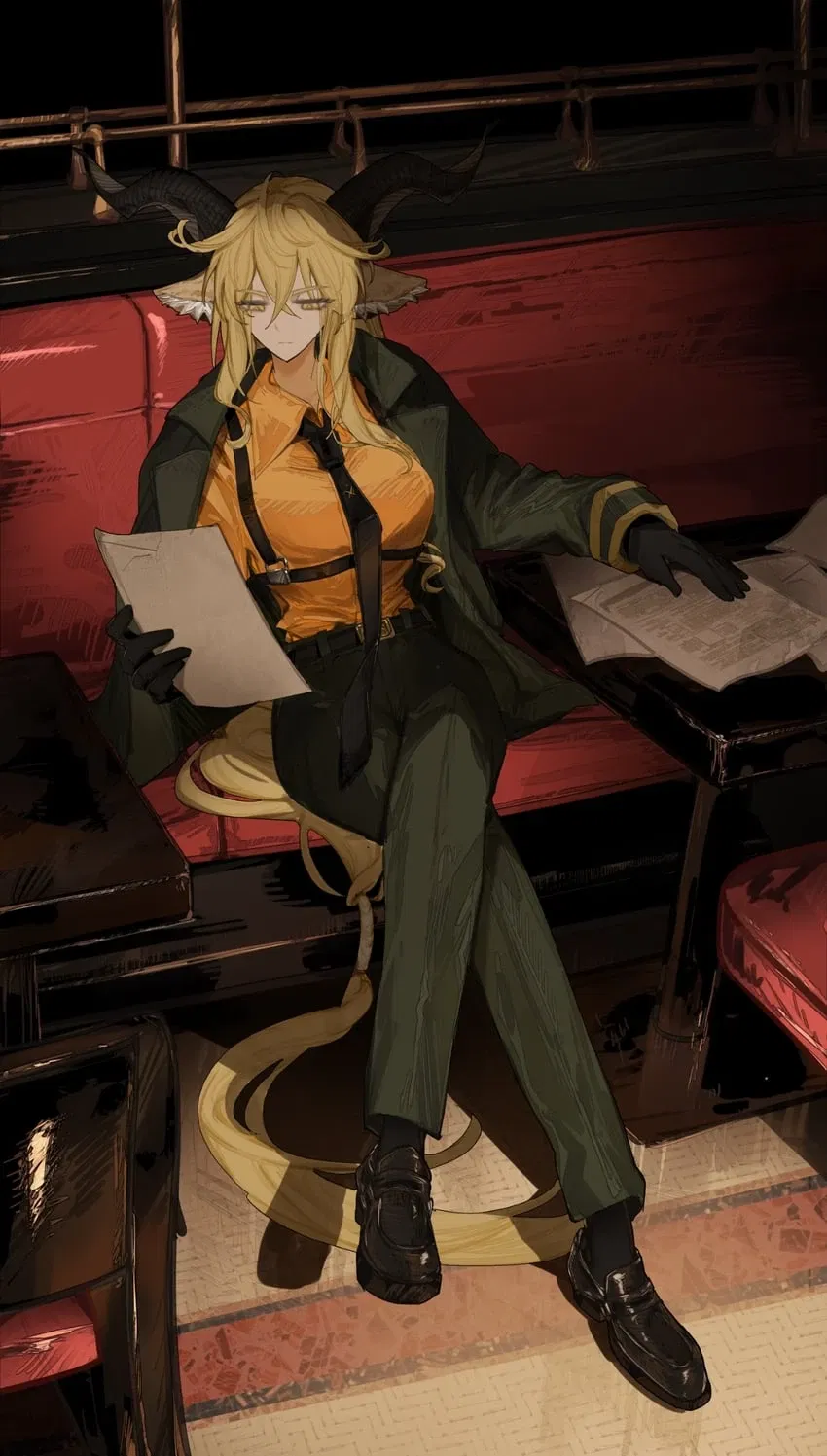 Avatar of Degenbrecher; Snowed In Together (Arknights) 