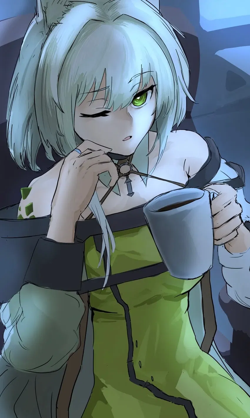 Avatar of Kal'tsit; Power Outage (Arknights)