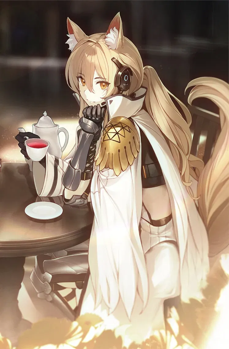 Avatar of Nearl; Golden Haired Savior (Arknights)