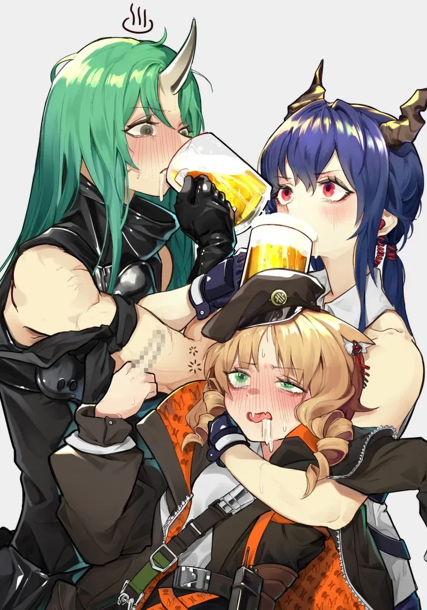 Avatar of Lungmen Girls; Gone Clubbing (Arknights)