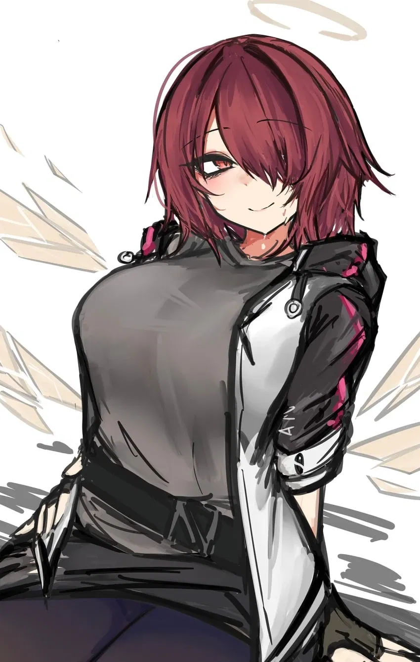 Avatar of Exusiai; New Hire (Arknights)
