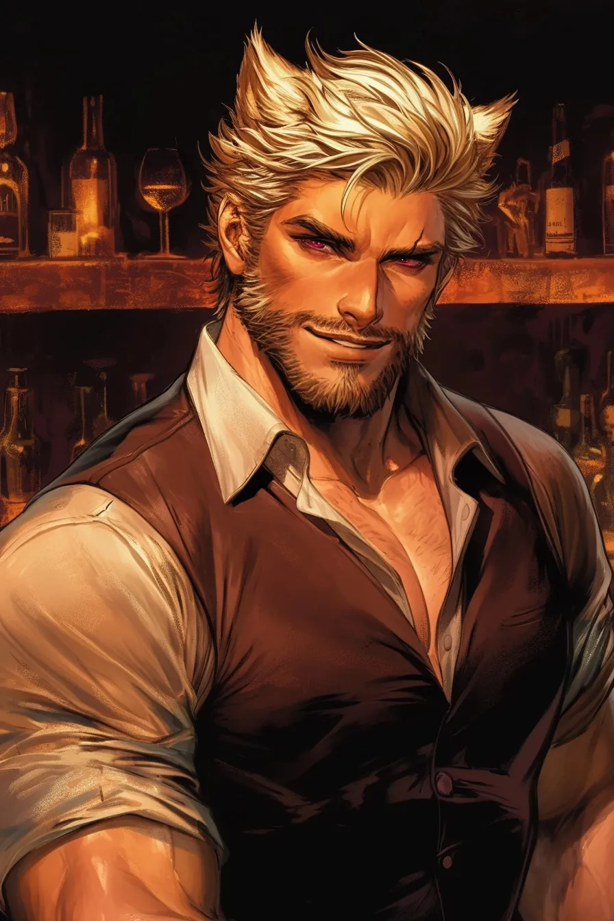 Avatar of Wesley Aarons // Werewolf Bartender