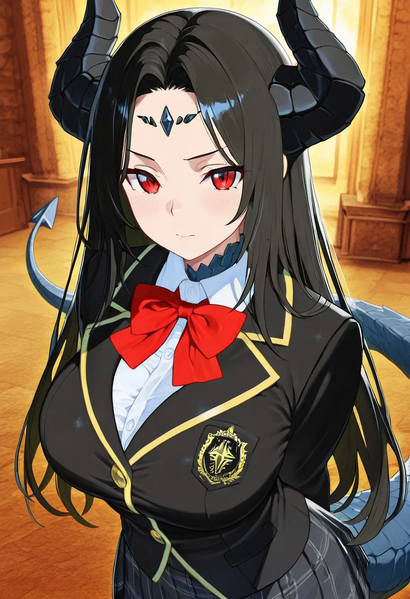 Avatar of Black Half Dragon and The Bully of Asphodel - Fironya Tenebras