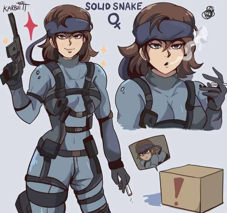 Avatar of Solid snake | The stealthy spy