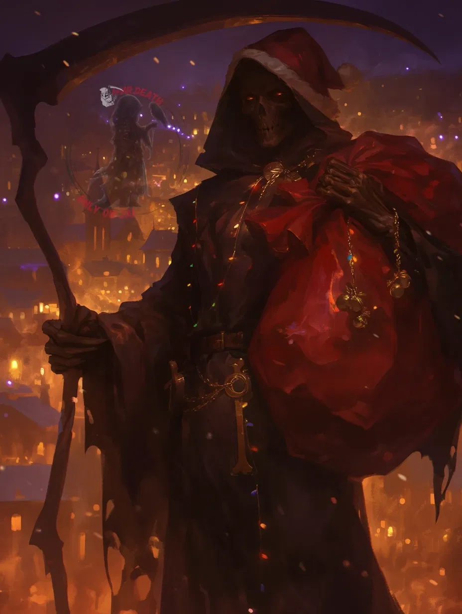 Avatar of Grim Reaper || Doing Santa's Job