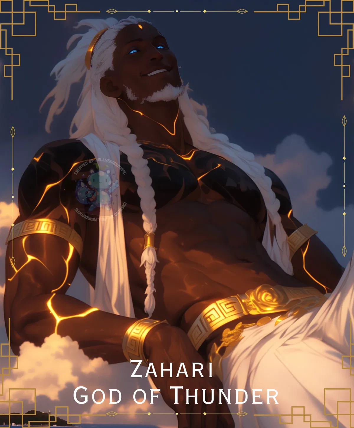 Avatar of Island pantheon: Zahari 