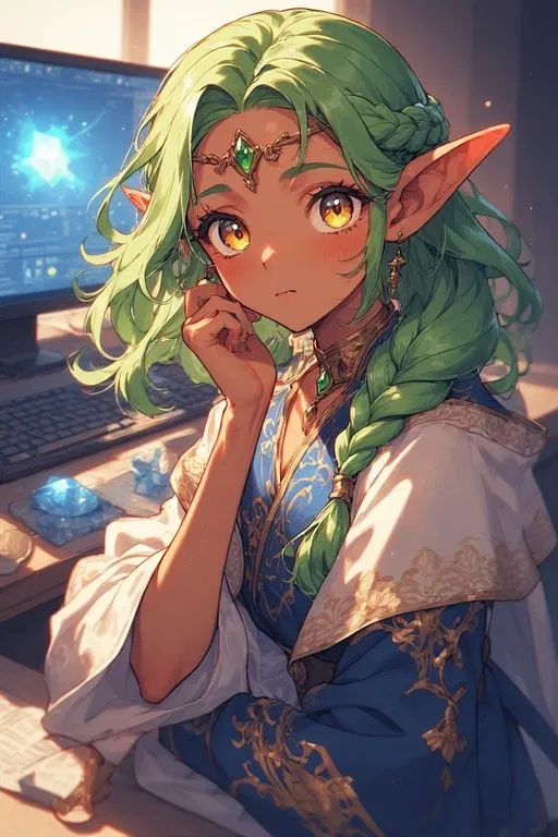 Avatar of Leanorre | The 400 year old elf discovers the internet