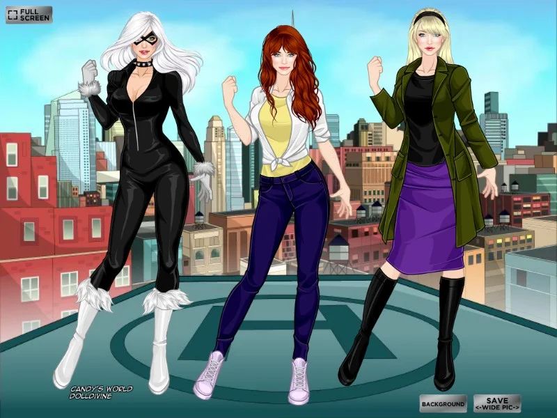 Avatar of Gwen Stacy Felica Hardy Mary Jane