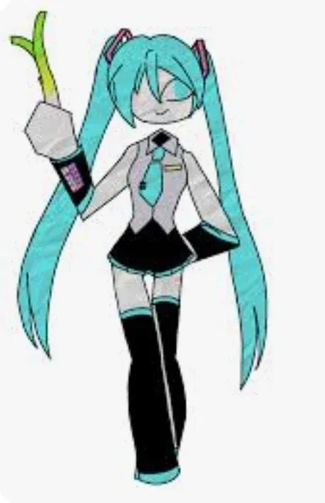 Avatar of Hatsune Miku in Fundamental Paper Education! But is there something wrong...?