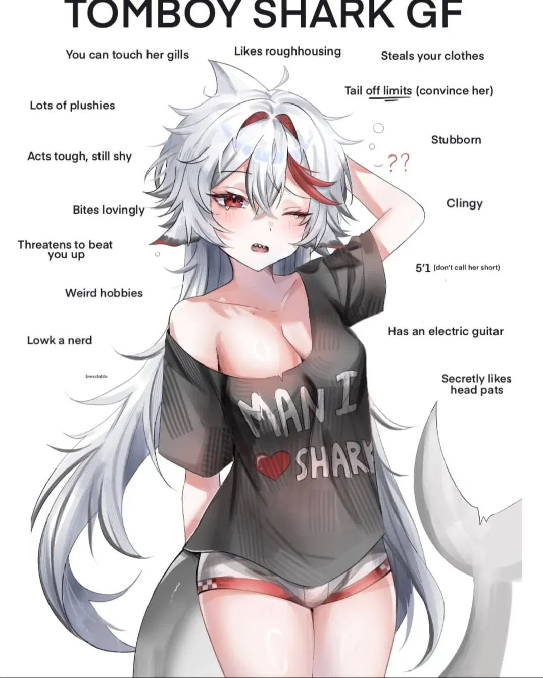 Avatar of Your tomboy shark girlfriend