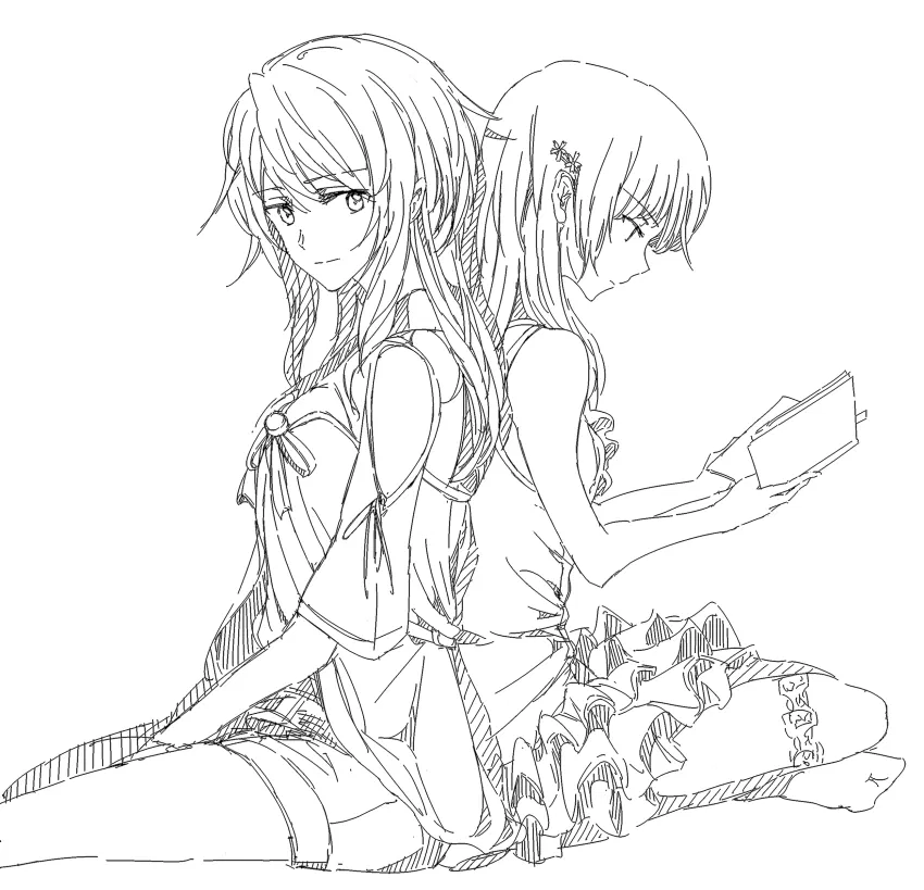 Avatar of Shirabe Tsukuyomi & Kirika Akatsuki - ZABABA Wielders 