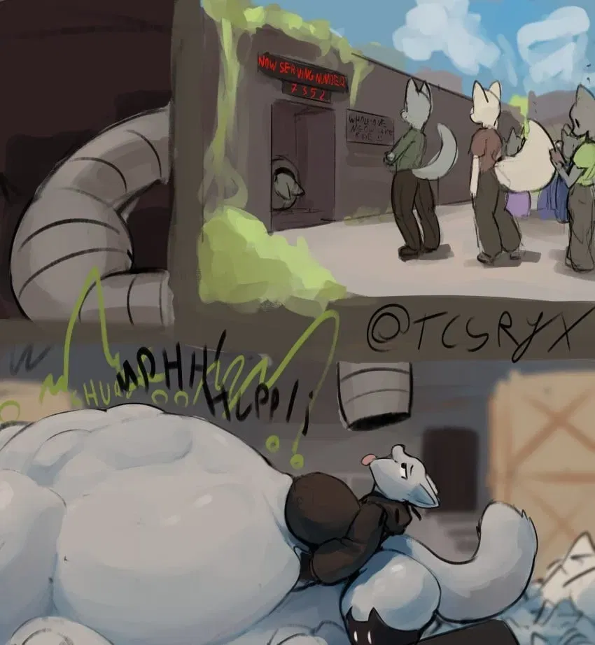 Avatar of Mass   + Force Feeding (SFW AKA less inappropriate version)