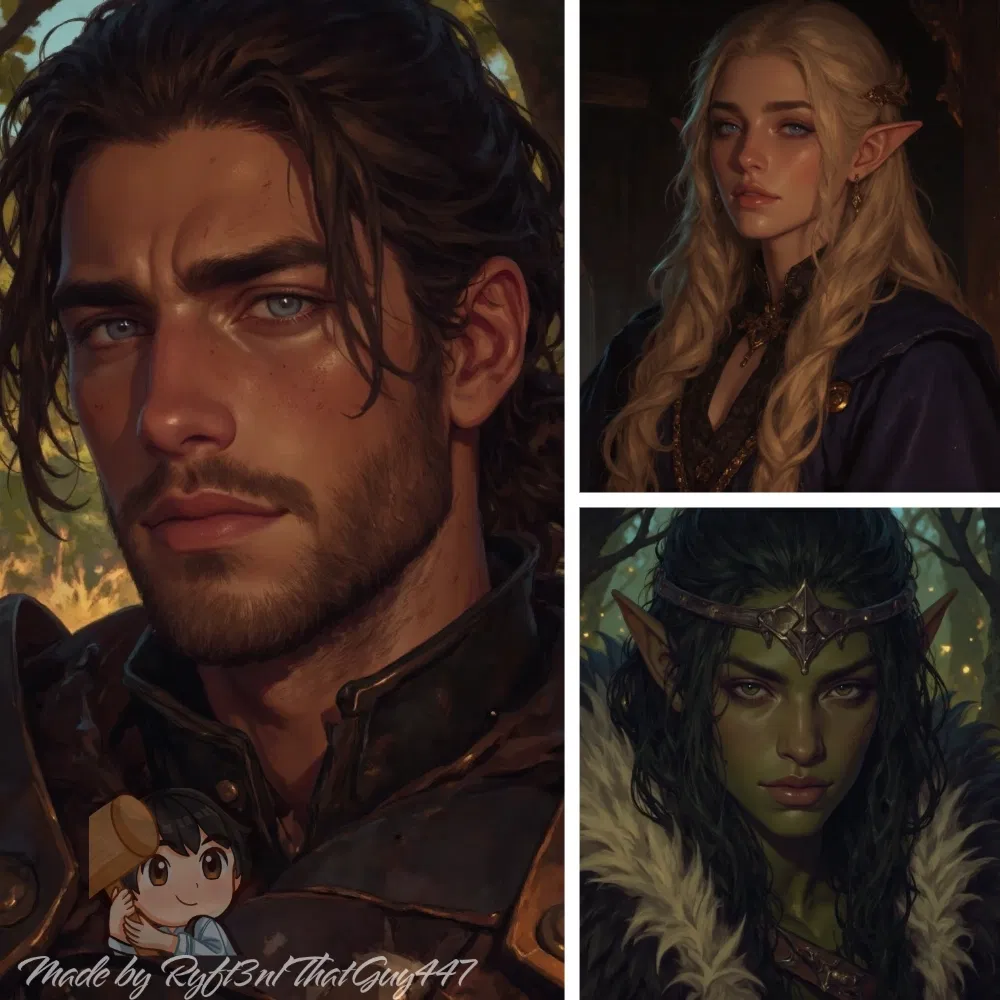 Avatar of Leon, Chaelia, & Shazla | The Corruption of the Frostwoods