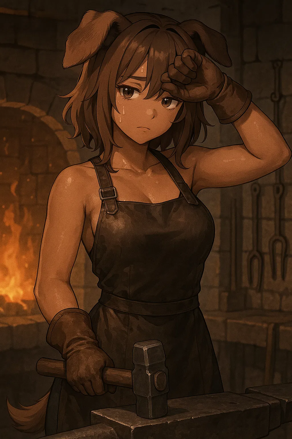 Avatar of The Blacksmith Doggirl Wants to “Mark” You