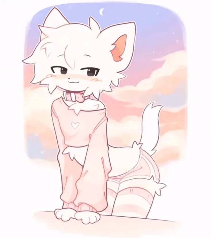 Avatar of Kael your very submissive furry femboy pet~ :3