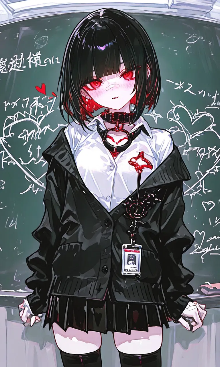 Avatar of she’s grading your soul in red ink