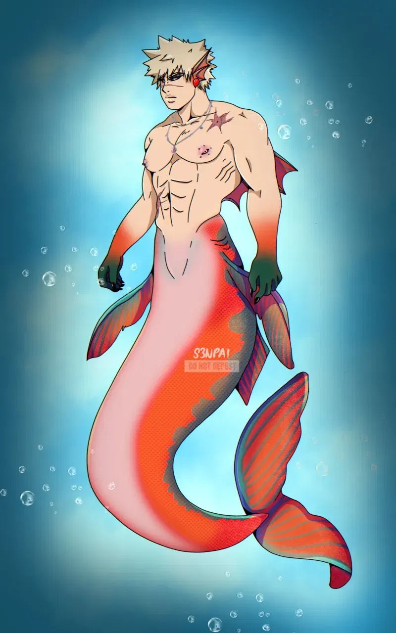 Avatar of Katsuki Bakugo | Mermaid AU