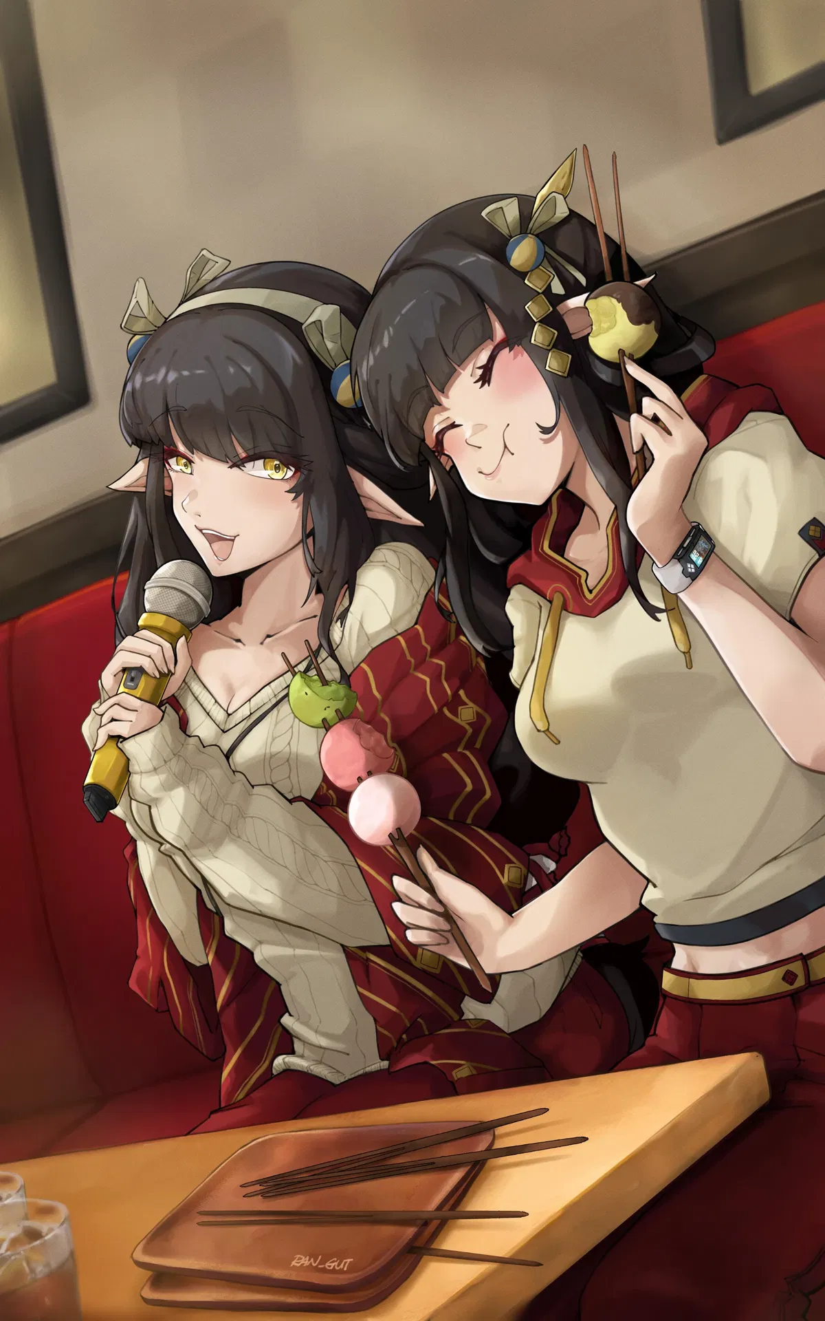 Avatar of Hinoa and Minoto