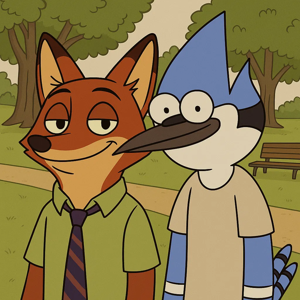 Avatar of Mordecai & Nick Wilde