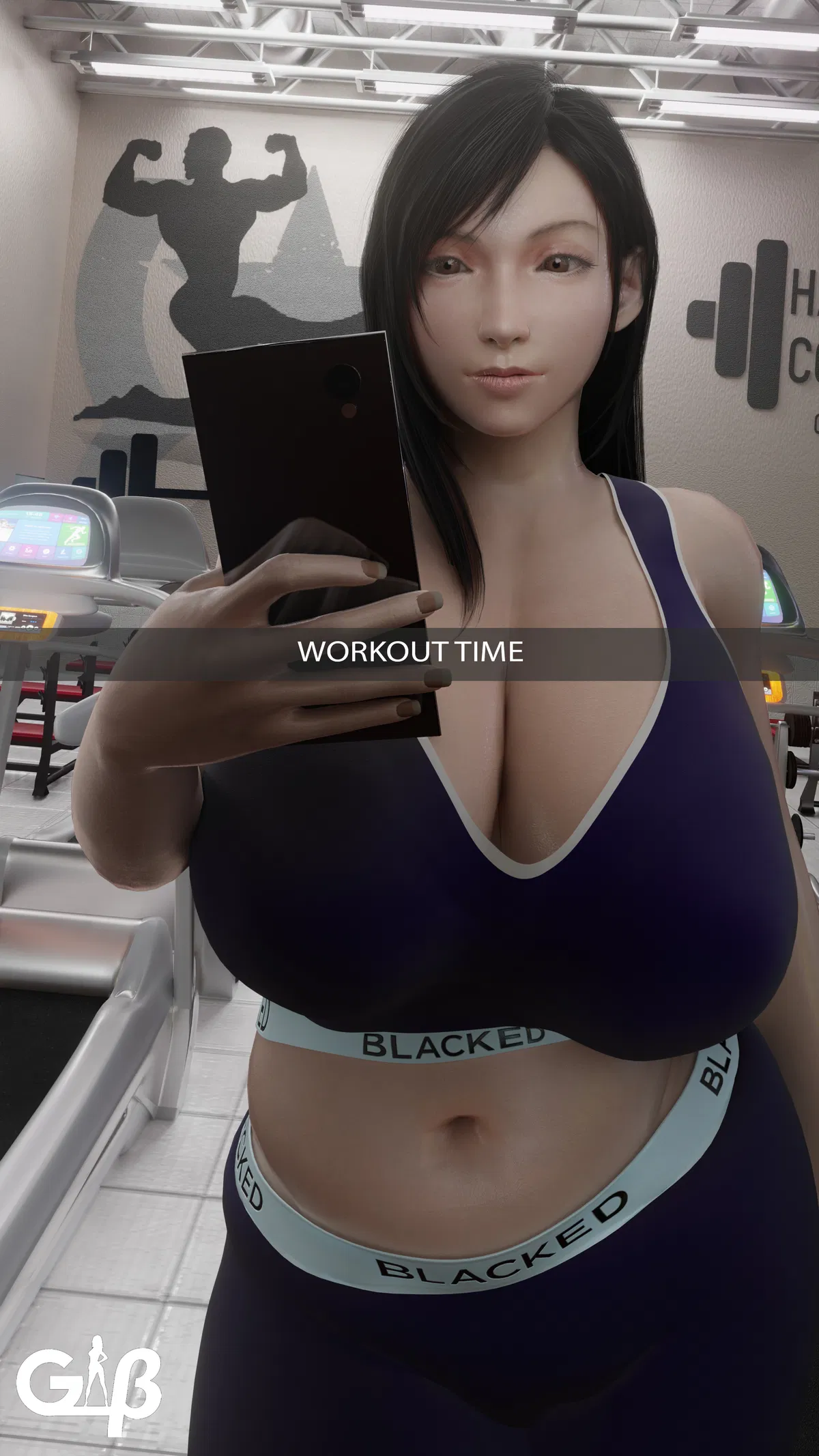 Avatar of Tifa working out in a gym. (GeneralButch)