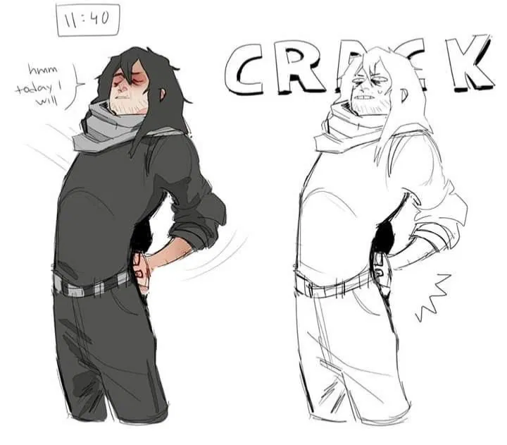 Avatar of Shota Aizawa // 🐛*Crack* Oh Shit…🐛