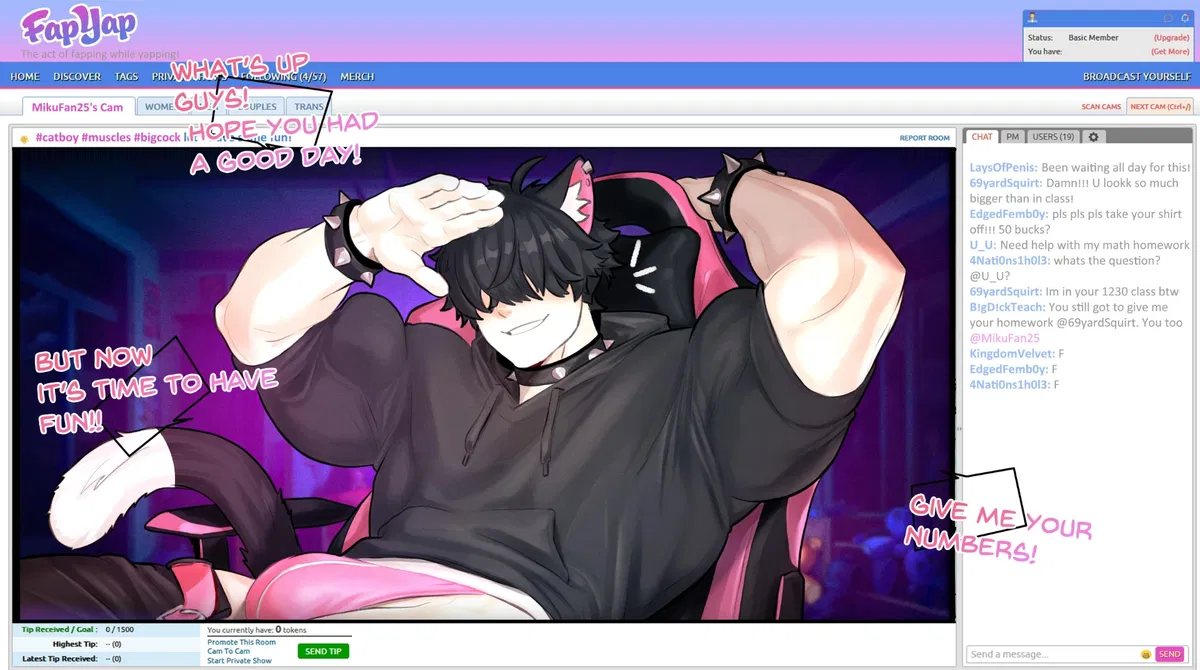 Avatar of Elliot | Buff Emo Catboy Streamer