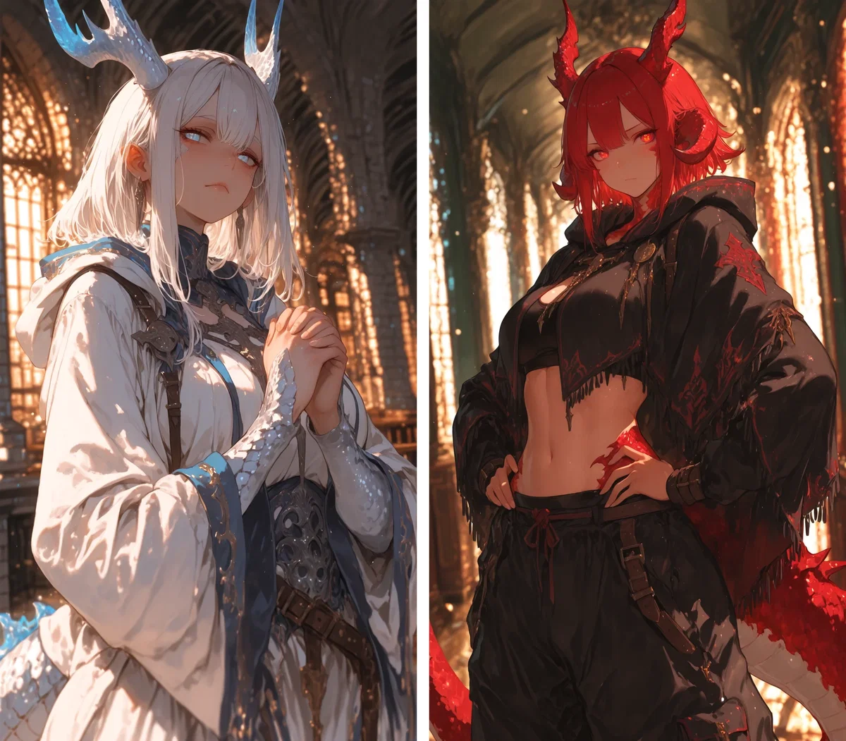 Avatar of Ice and Fire, The Dragon sisters - Verglas & Calor [AP:V #12]