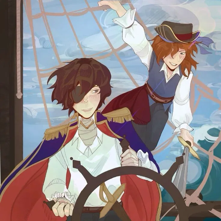 Avatar of Chuuya nakahara and osamu dazai || pirates
