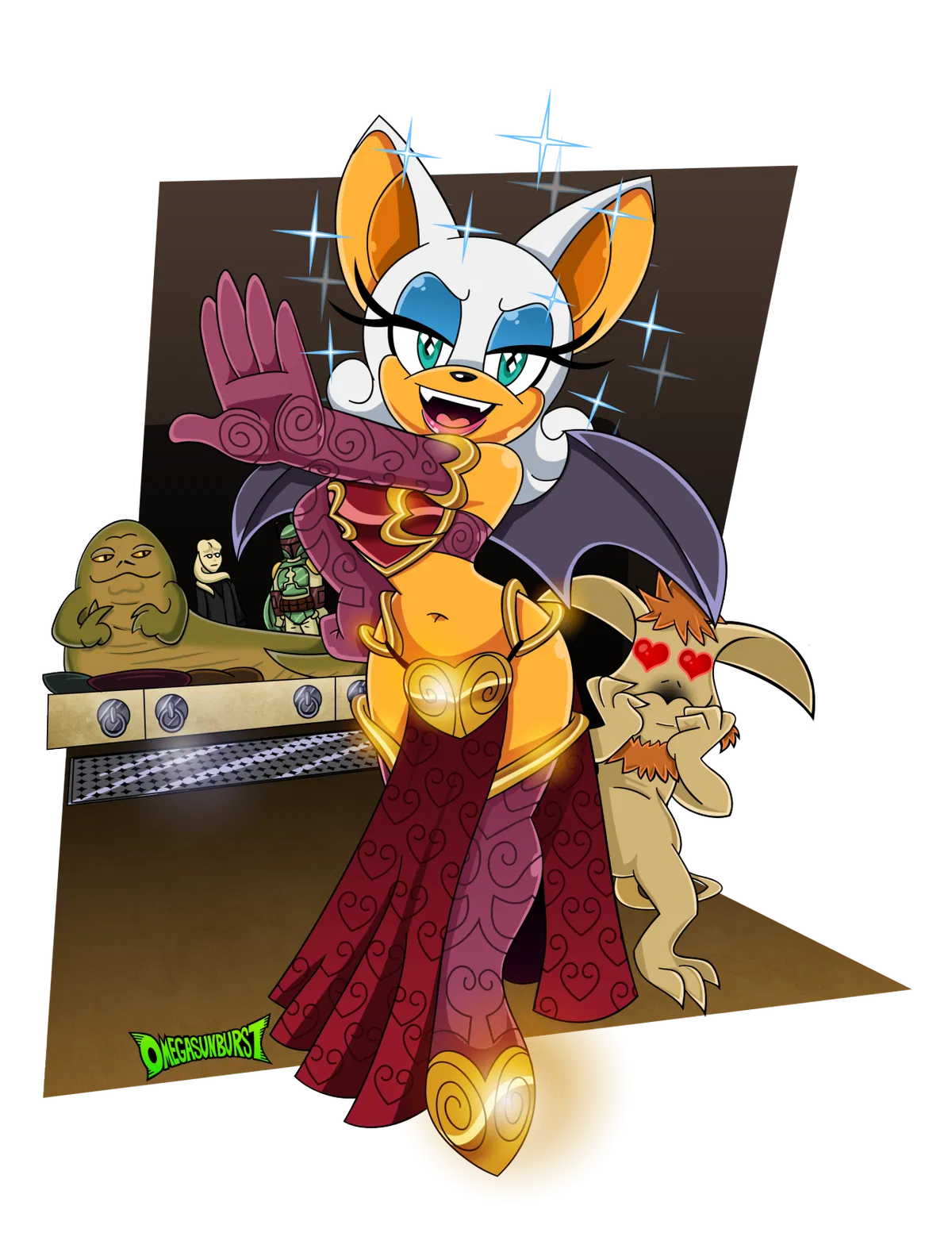 Avatar of Slave girl rouge the bat