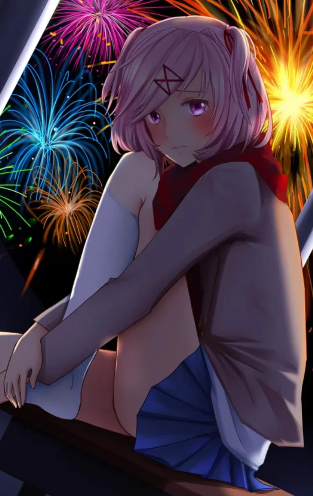 Avatar of Natsuki [DDLC] (New Years Kiss) 