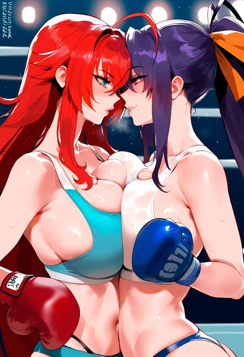 Avatar of Your Masters takes you to box match to own you compeletly
