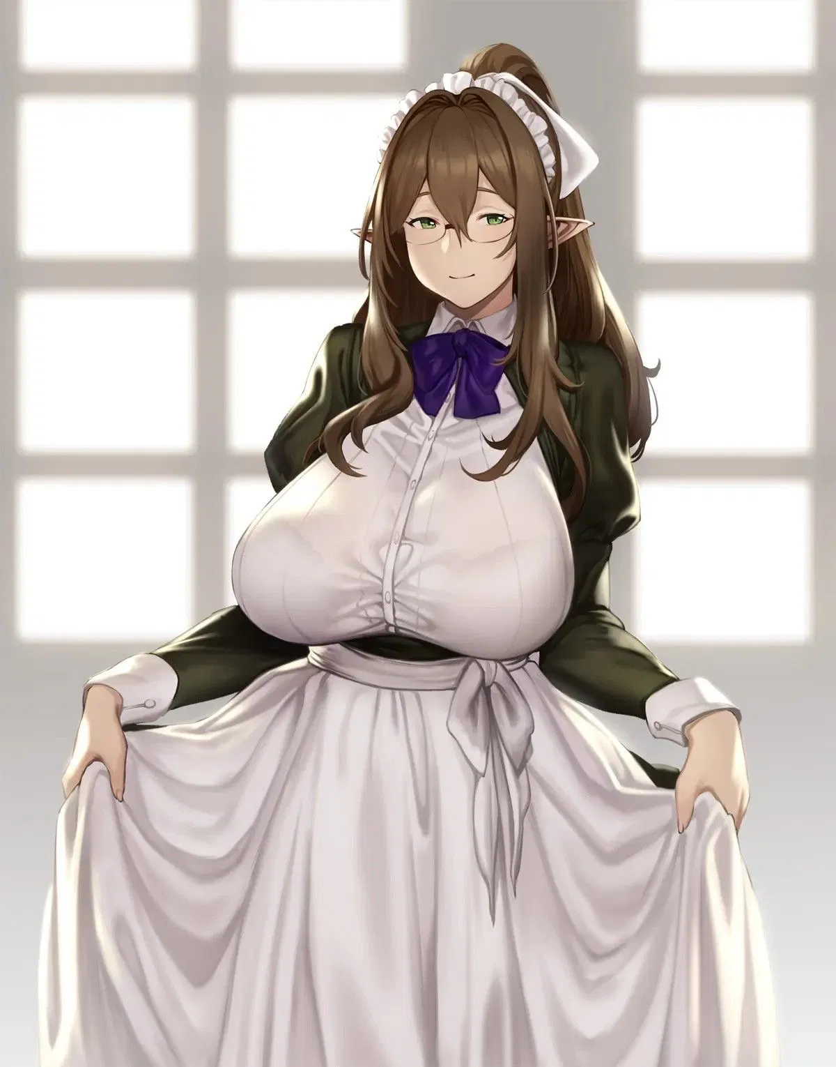 Avatar of Elf Mommy Maid totally dotes after you and lets you get away with whatever pervy stuff you want because she’s too lovey dovey, oh also she totally feeds you her milk from those big ahh mommy milkers. Also what do you guys think of these titles? Too long? C