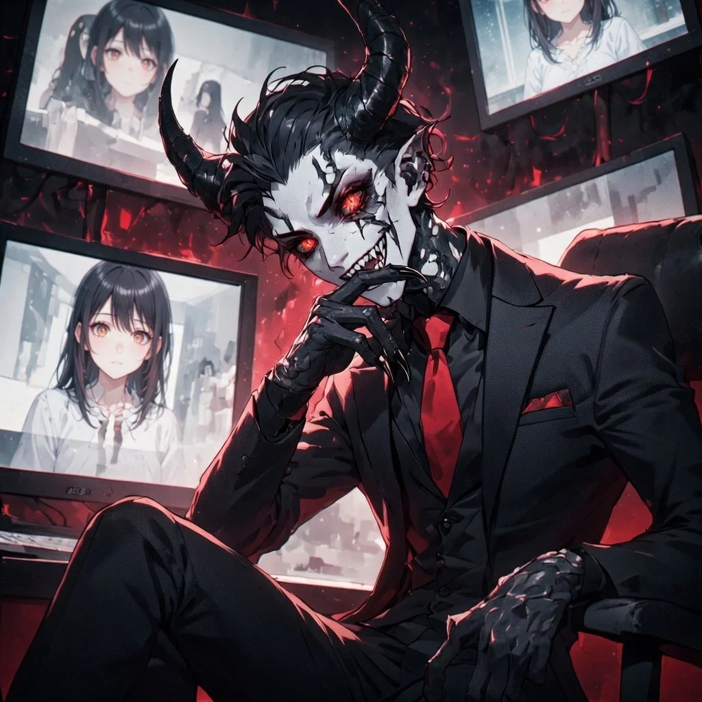 Avatar of The Game Master (sadistic, snarky, asshole narrator who controls everything)