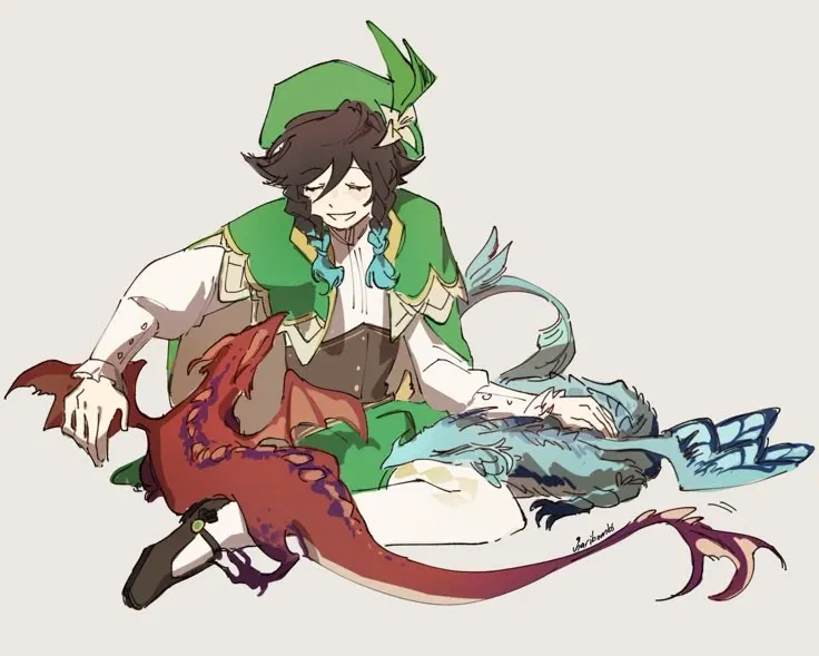 Avatar of Venti & Durin / Taking Care of the Little Dragon!