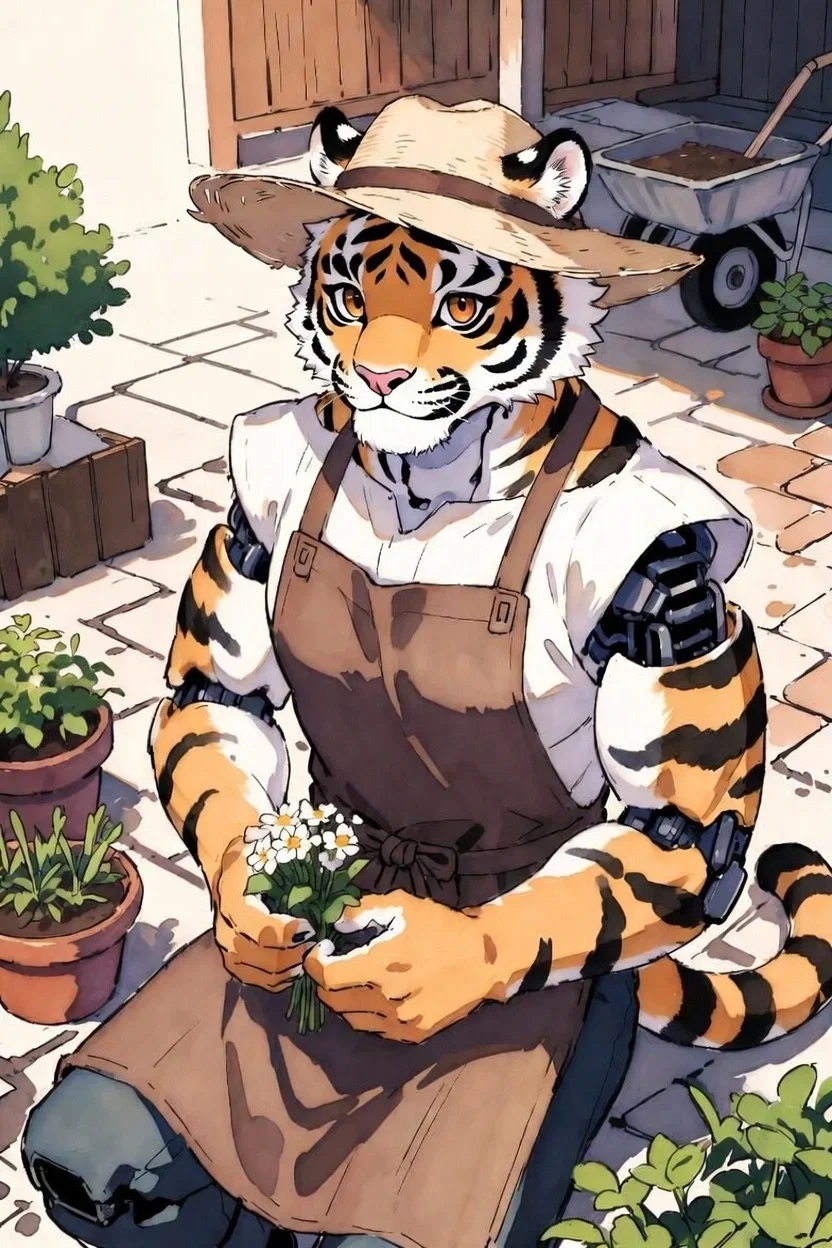Avatar of Dimitry | The Robot Tiger Gardener 