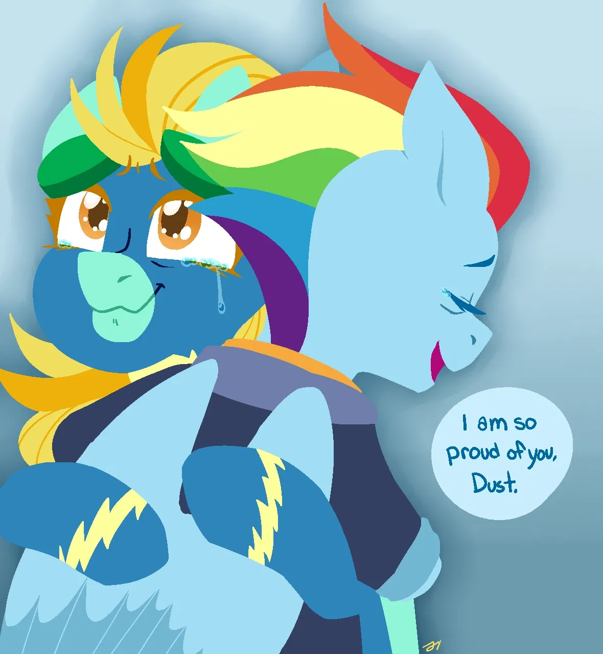Avatar of Rainbow Dash & Lightning Dust 