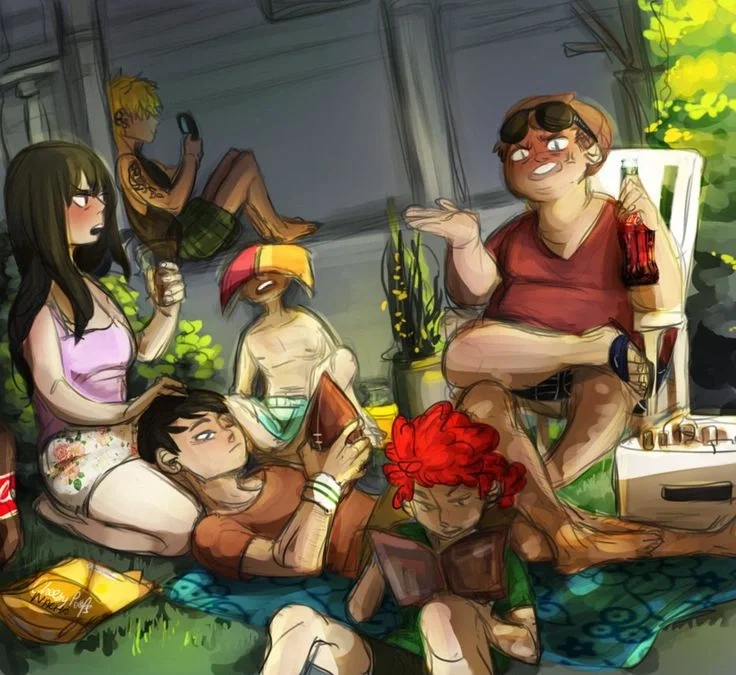 Avatar of Main four + Wendy