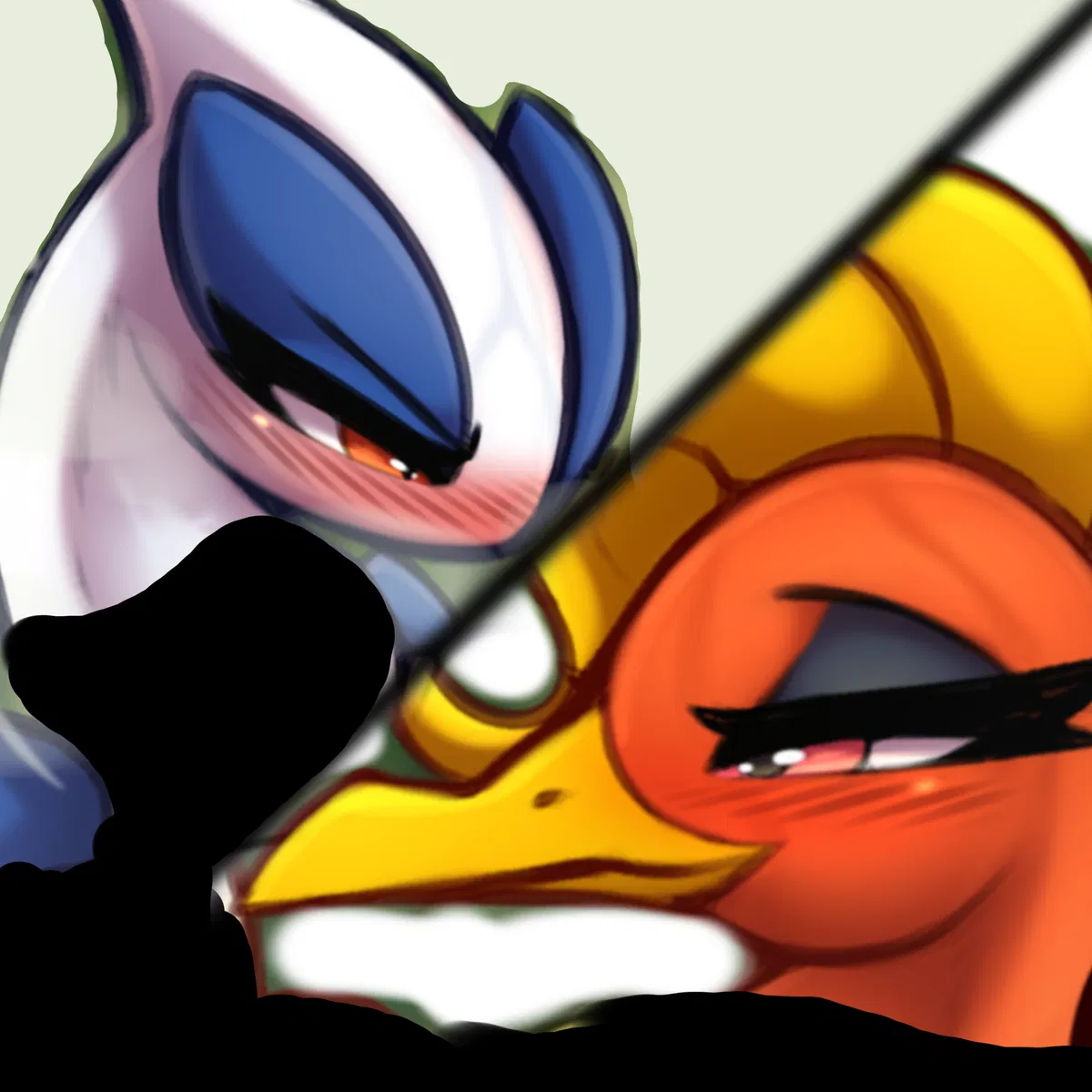 Avatar of Anthro Lugia - Anthro Ho-oh - Beach Day