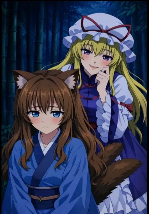 Avatar of 🕛Touhou legend: juka a cat in a unknow world part 4 (Imperishable Night and yukari fight)🕛