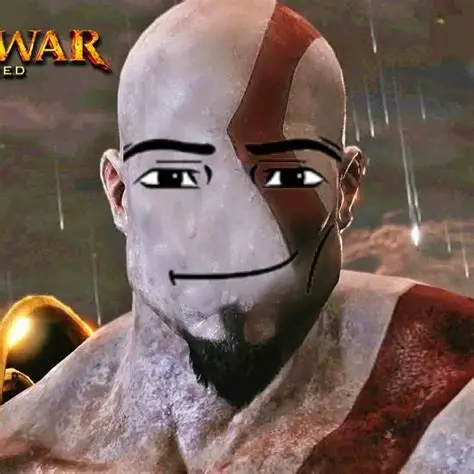Avatar of my pfp will be a kratos meme until jan 1st heres why